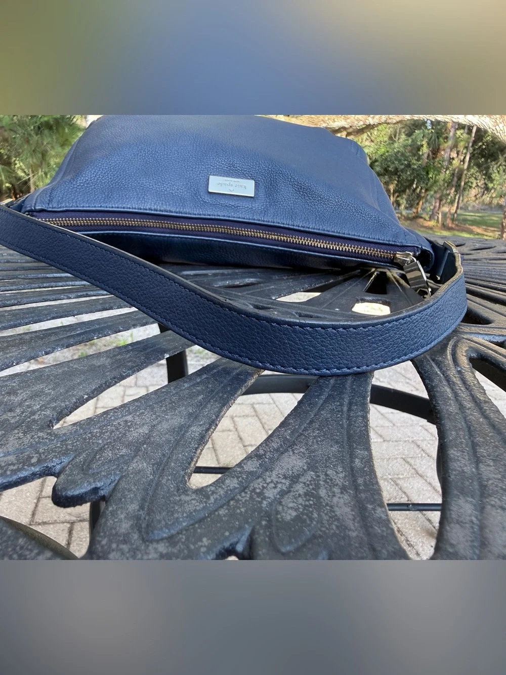 Kate Spade Highland Place Bria Bag in French Navy